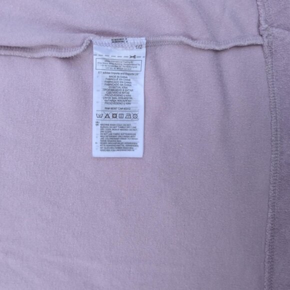 Adidas T-shirt Dress Knit Terry Cloth Size L - Picture 7 of 7